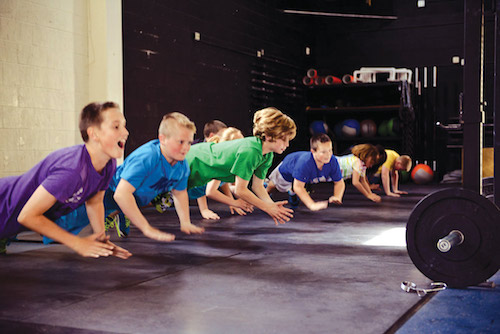 Le CrossFit, c’est aussi pour les enfants